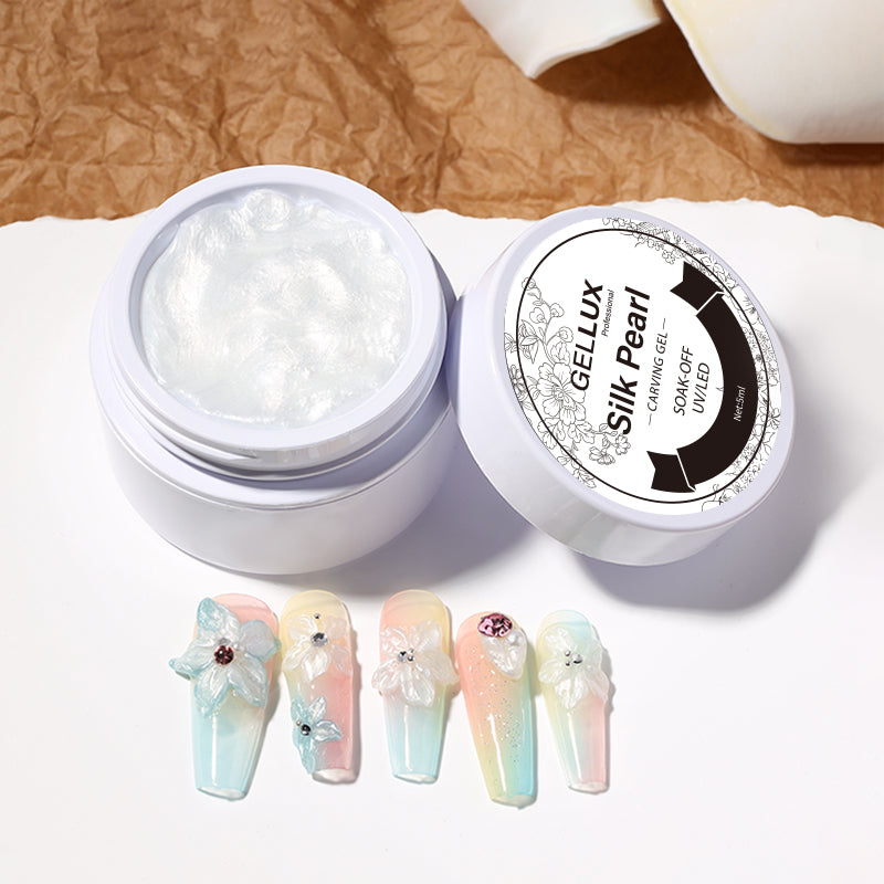Pearl Silk Carving Nail Gel