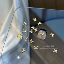 Load image into Gallery viewer, 10pcs Pack Nail Art Decoration Mini Alloy Butterfly Charms
