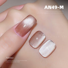 Load image into Gallery viewer, Nail Crystal Cat Eye Gel Polish- AN49
