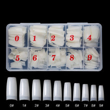 Load image into Gallery viewer, 500pcs Nail Art Permanent Extension Nail Tips
