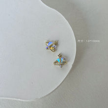 Load image into Gallery viewer, 2pcs set Nailart Heart Stone Decoration
