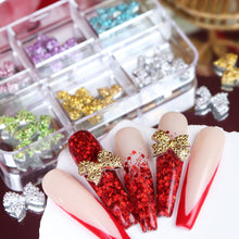 Load image into Gallery viewer, Nailart Multi Colur Bow Decoration BM-6
