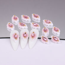 Load image into Gallery viewer, 2pcs set 5d Nail Art Flower Charms
