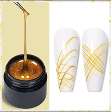 Load image into Gallery viewer, Nail Art Spider Gel 02 : Golden
