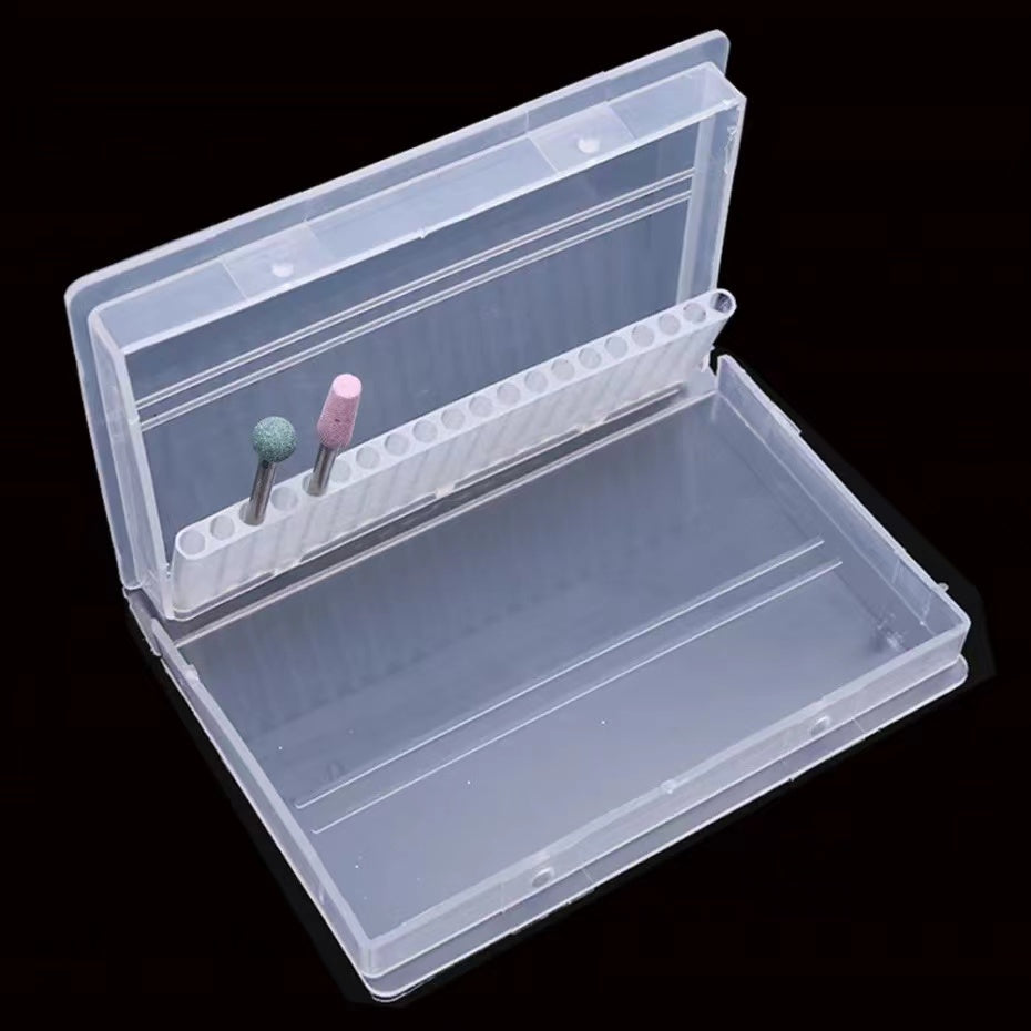 Nail Drill Bits Storage Box