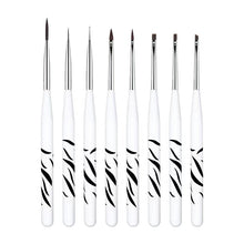 Load image into Gallery viewer, 8pcs Nailart Brush Set
