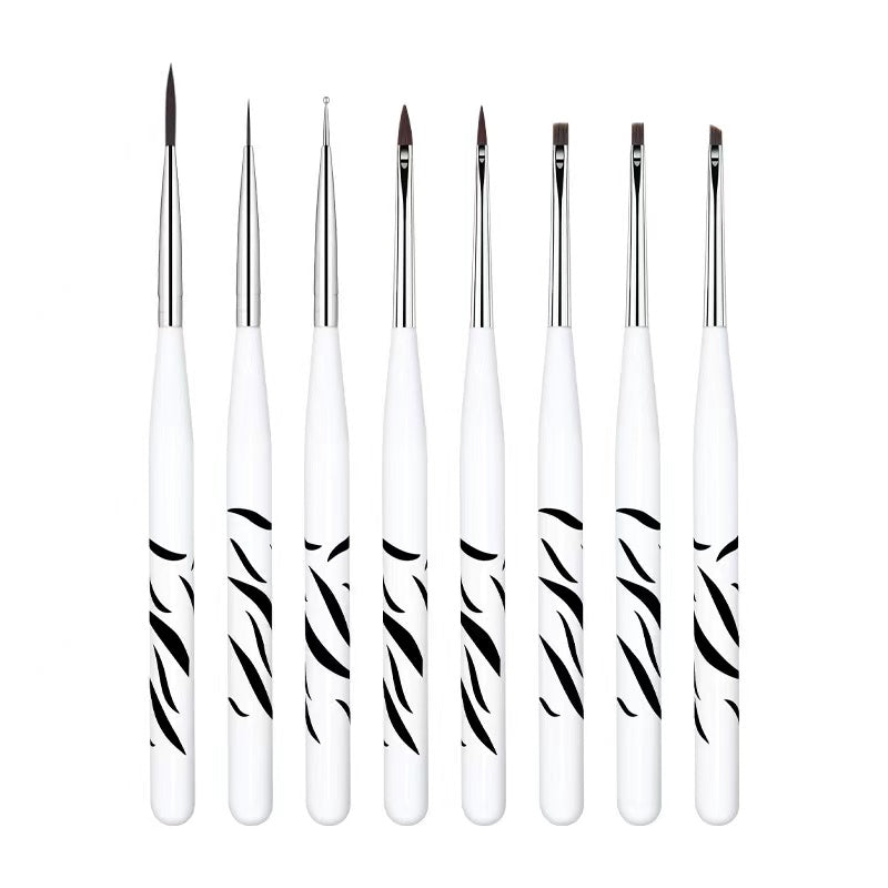 8pcs Nailart Brush Set