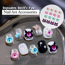 Load image into Gallery viewer, 2pcs Set Dopamine cat Eye Charm Decoration
