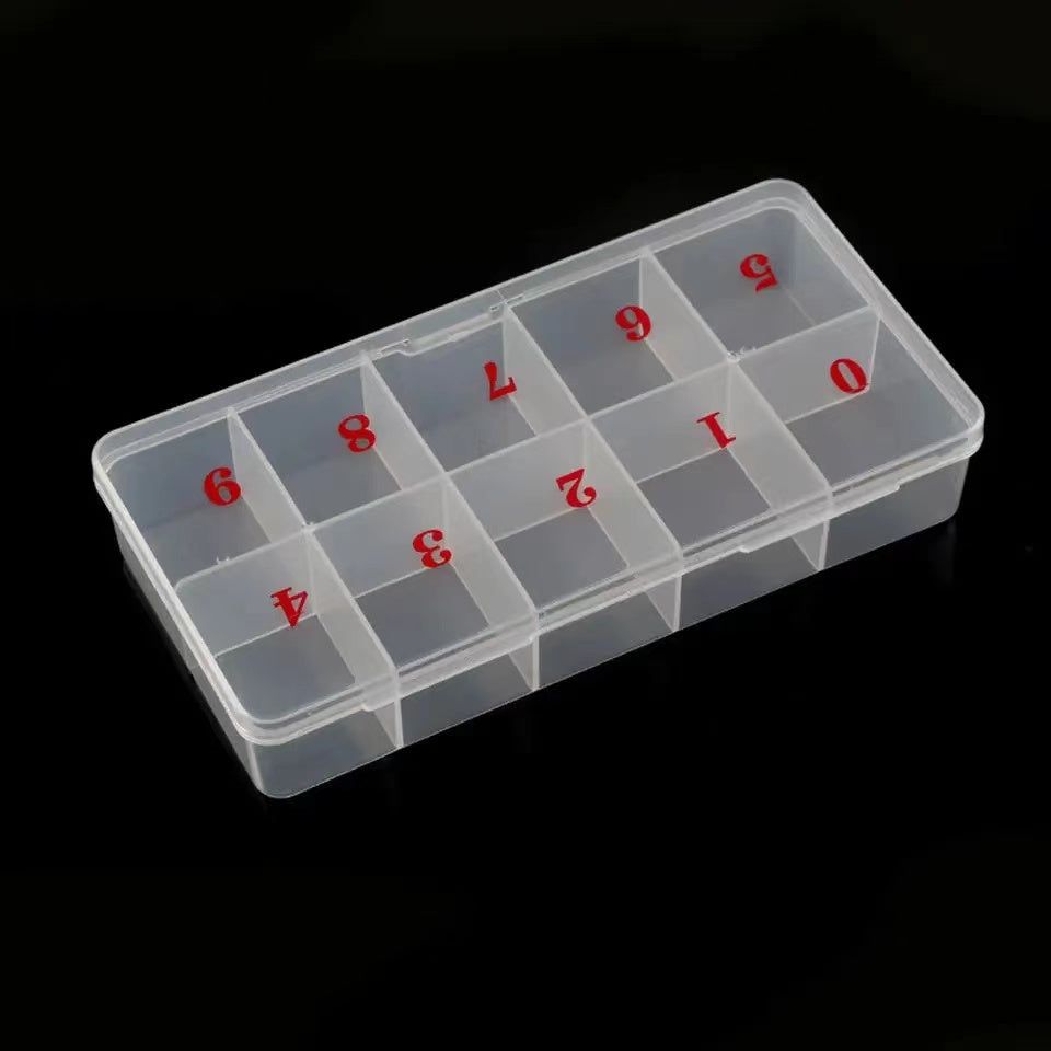 500pcs Nail Tips Storage Box
