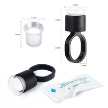 Load image into Gallery viewer, Microblading Glue Ring Holder With Sponge Cups
