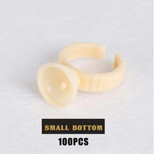 Load image into Gallery viewer, 100Pcs Pack Eyelash Extension Glue Holder Silicon
