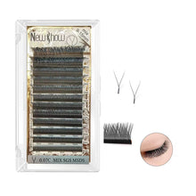 Load image into Gallery viewer, Permanent Original Y Shape Spikes 0.07C Curl Mix Size (9-15mm) Eyelash Extension
