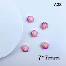 Load image into Gallery viewer, 2pcs pair Flower Nail Charms Accessories
