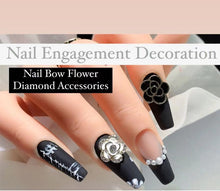 Load image into Gallery viewer, RS104- 2PCS Set Nail Flower Charm Trending decoration
