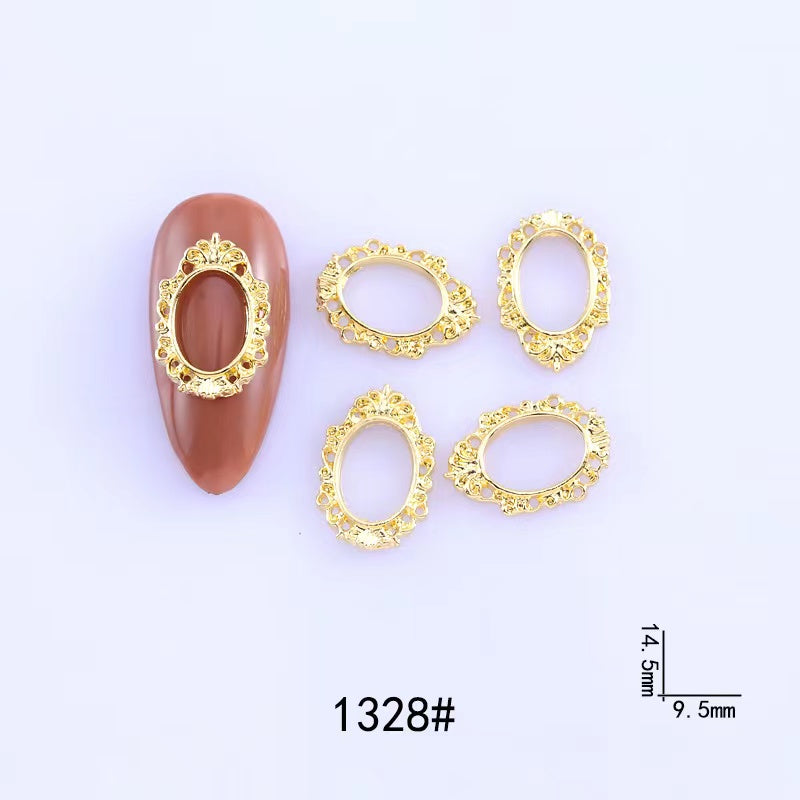 2Pcs Pair Photo Frame Charms