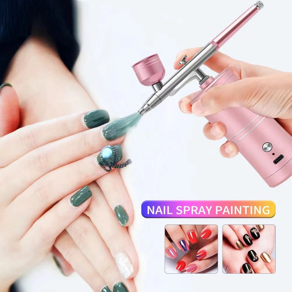 Nail Air Brush For Spray Painting Art
