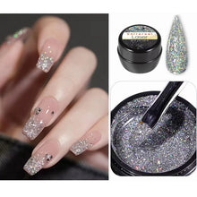 Load image into Gallery viewer, Nail Universal Laser Glitter Gel

