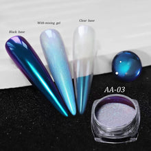 Load image into Gallery viewer, Magic Mirror Chameleon Chrome Nail Powder- AA03
