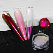 Load image into Gallery viewer, Magic Mirror Chameleon Chrome Nail Powder- AA01
