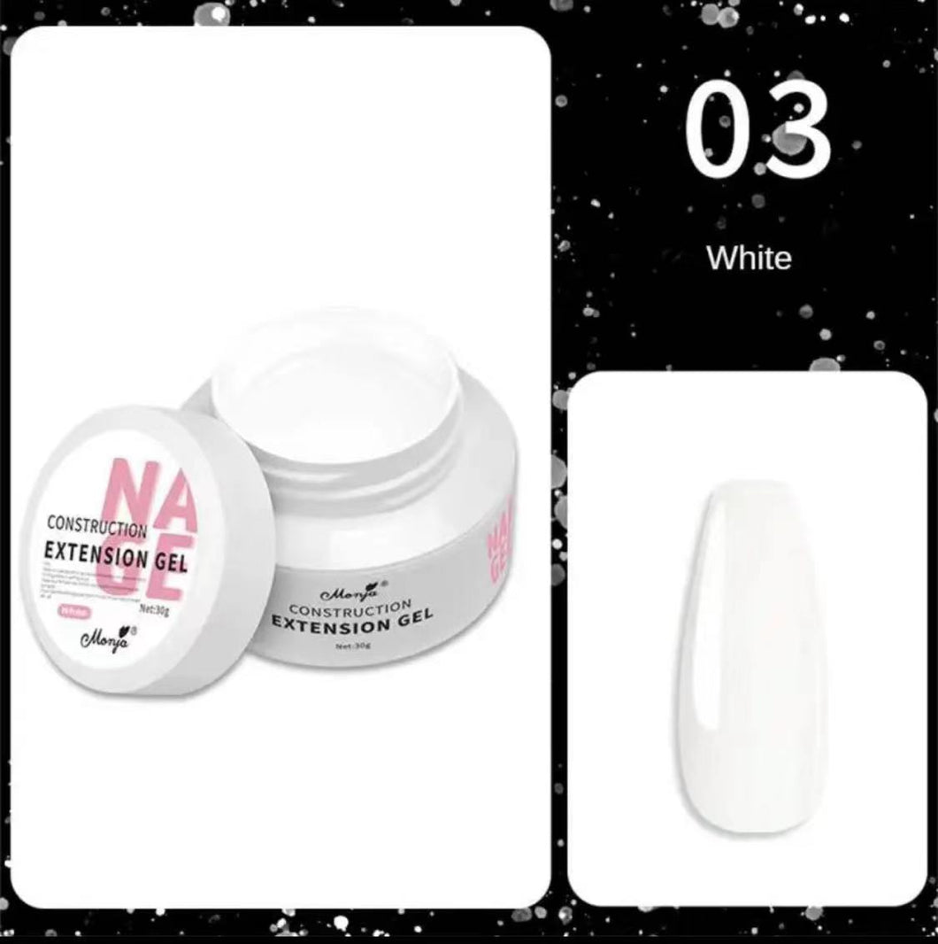03 Nail Construction Extension Builder Gel 30ml - White