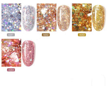 Load image into Gallery viewer, A04 Shiny Diamond Gel Sparkling Pink
