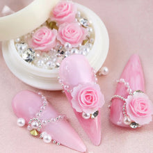 Load image into Gallery viewer, FB-1 Nailart Flower beads Decoration
