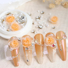 Load image into Gallery viewer, FB-3 Nailart Flower beads Decoration
