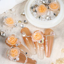 Load image into Gallery viewer, FB-3 Nailart Flower beads Decoration
