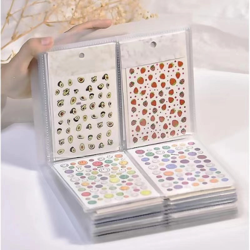 40pcs Display Sticker Organizer book