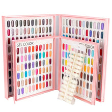 Load image into Gallery viewer, 120 Colour Nail Display Colour Card with Nail Tips
