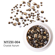 Load image into Gallery viewer, MYZH-004 Nail Art Rhinestones Multi-size Colorful stones
