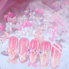 Load image into Gallery viewer, Nailart Acrylic Bow Decoration Pack AB-07

