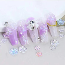 Load image into Gallery viewer, Nailart Multi Colour Flower Decoration MF-06
