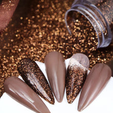 Load image into Gallery viewer, Brown-08 High Quality High pigment Brown Glitter
