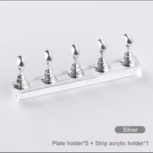 Load image into Gallery viewer, Nail Practice Display Stand Press On Rack
