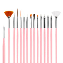 Load image into Gallery viewer, 15pcs Nail Brush Set
