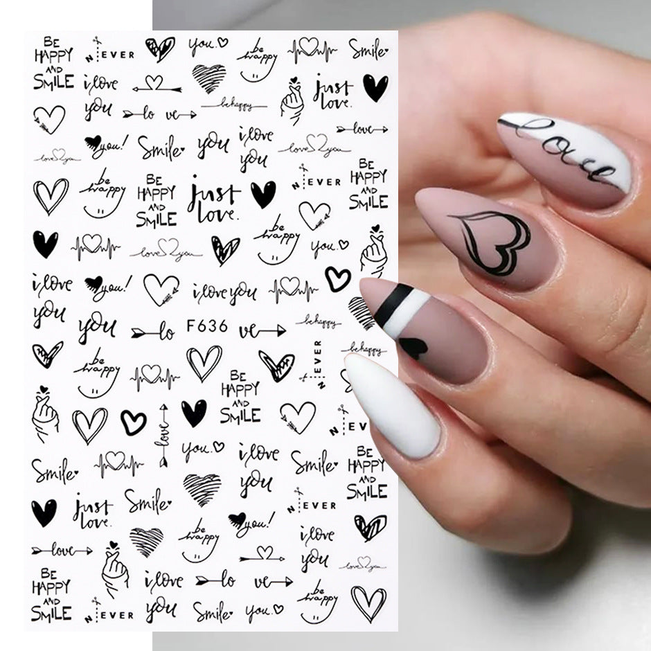 Valentine's Stickers F636