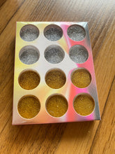 Load image into Gallery viewer, 12pcs Nail gold silver Glitter Nail Art Decoration
