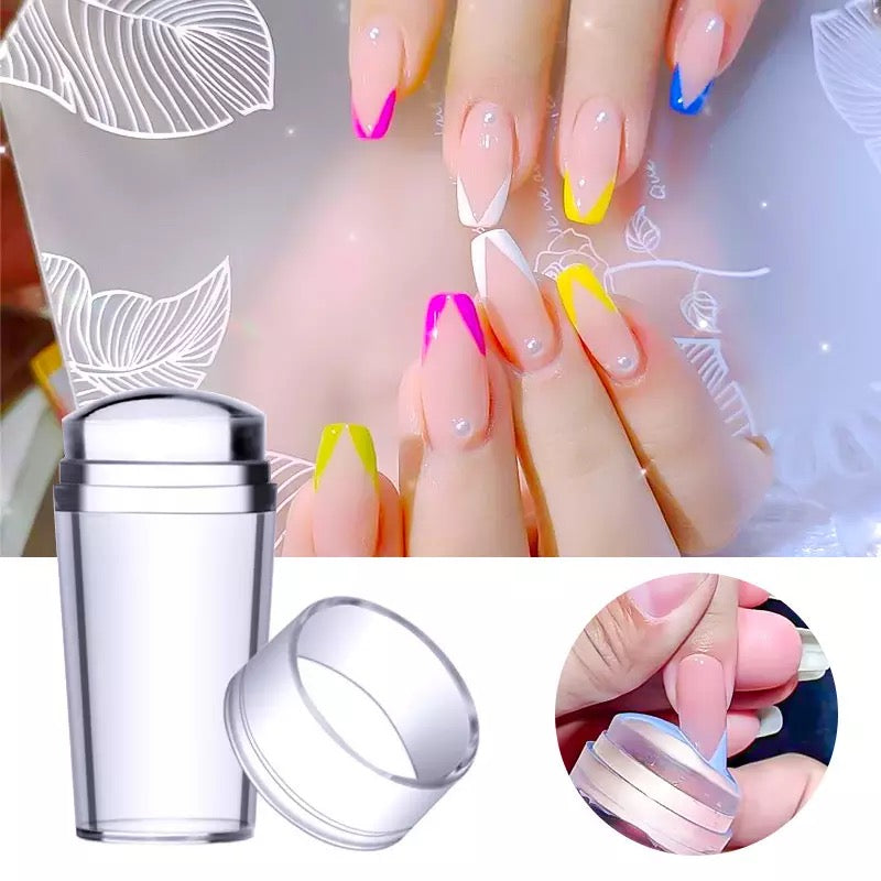 Silicone Stamping Plates Scraper Jelly Stamper