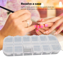 Load image into Gallery viewer, 12 Grids Transparent Empty Plastic Grid Storage Boxes
