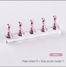 Load image into Gallery viewer, Nail Practice Display Stand Press On Rack
