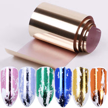 Load image into Gallery viewer, 14pcs /set Metallic Foil Transfer sticker
