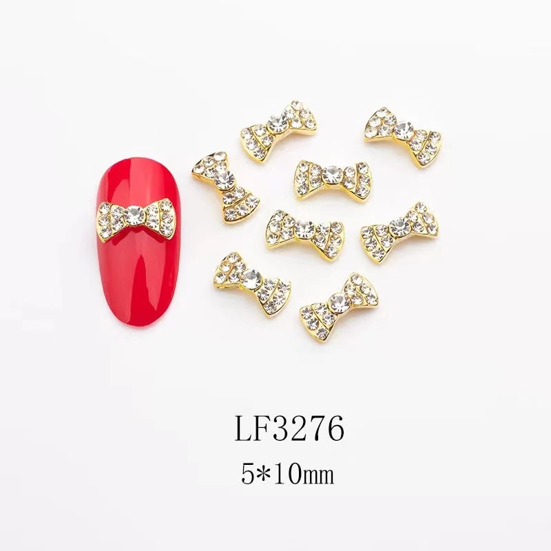 2pcs set/ Nail Bow Decoration