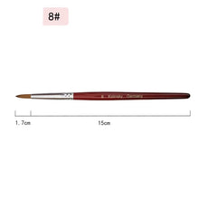 Load image into Gallery viewer, Kolinsky Acrylic Nail Brush
