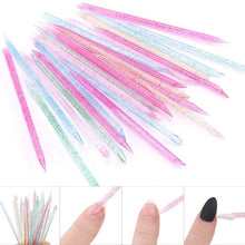 Load image into Gallery viewer, 50pcs Plastic Cuticle Pusher Sticks
