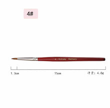 Load image into Gallery viewer, Kolinsky Acrylic Nail Brush
