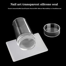Load image into Gallery viewer, Silicone Stamping Plates Scraper Jelly Stamper
