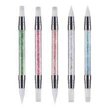 Load image into Gallery viewer, 5pcs/Set Silicon Head Sculpture Mirror Brush
