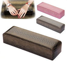Load image into Gallery viewer, Nail Arm Rest Pillow Waterproof PU Leather
