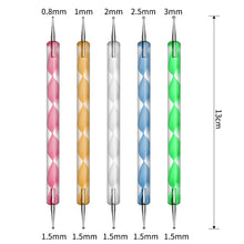 Load image into Gallery viewer, 5pcs/Set Dotting Tools Nail Brush
